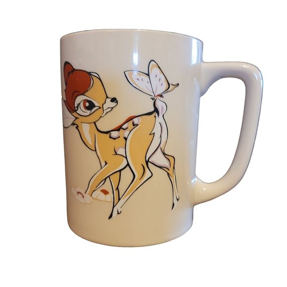 Disney Other - Vintage Disney Bambi Coffee Mug Marco Polo Fine China 12 oz